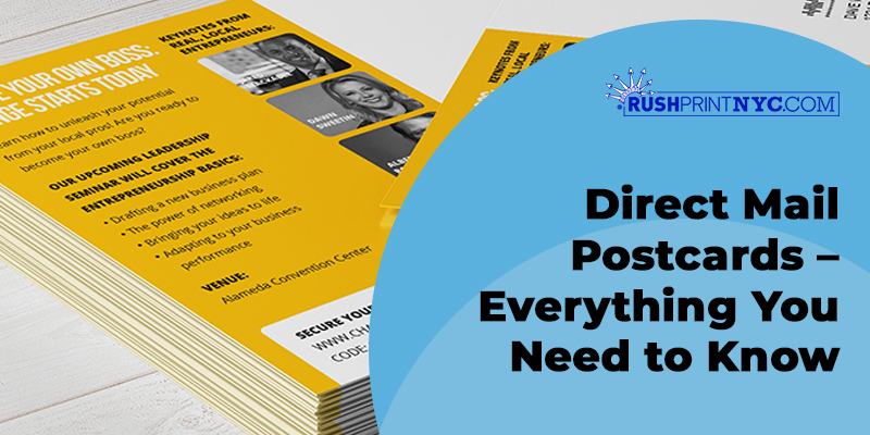 Direct Mail Postcards – Everything You Need to Know