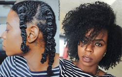 How to Stretch Your Natural Hair with the Banding Method ...