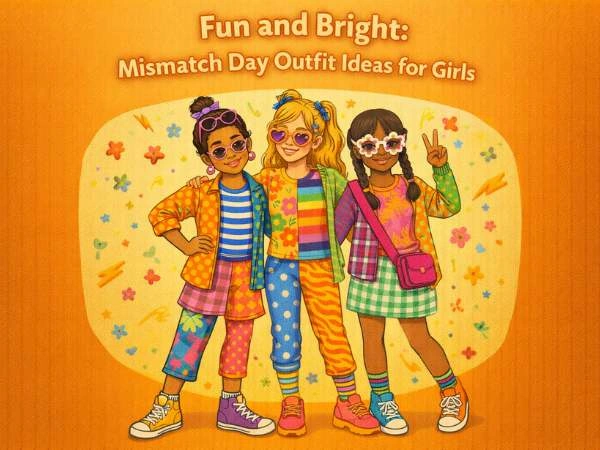 Fun and Bright: mismatch day outfit ideas for girls