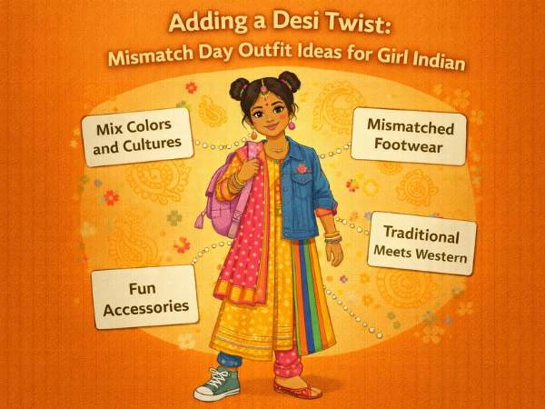 Mismatched style with a Desi twist