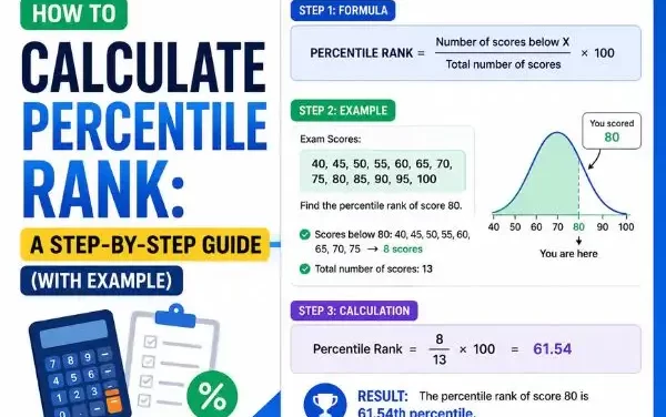 How to Calculate Percentile Rank: A Step-by-Step Guide (With Example)