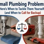 Small Plumbing Problems? Here’s When to Tackle Them Yourself (and When to Call for Backup)