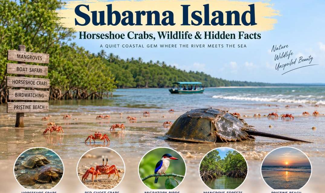 Subarna Island: Horseshoe Crabs, Wildlife & Hidden Facts