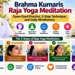 Brahma Kumaris Raja Yoga Meditation: Open-Eyed Practice, 5-Step Technique, and Daily Mindfulness
