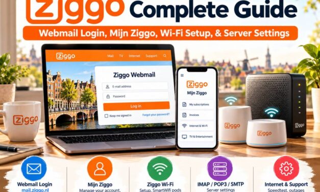 Complete Ziggo Guide: Webmail Login, Mijn Ziggo, Wi-Fi Setup, & Server Settings